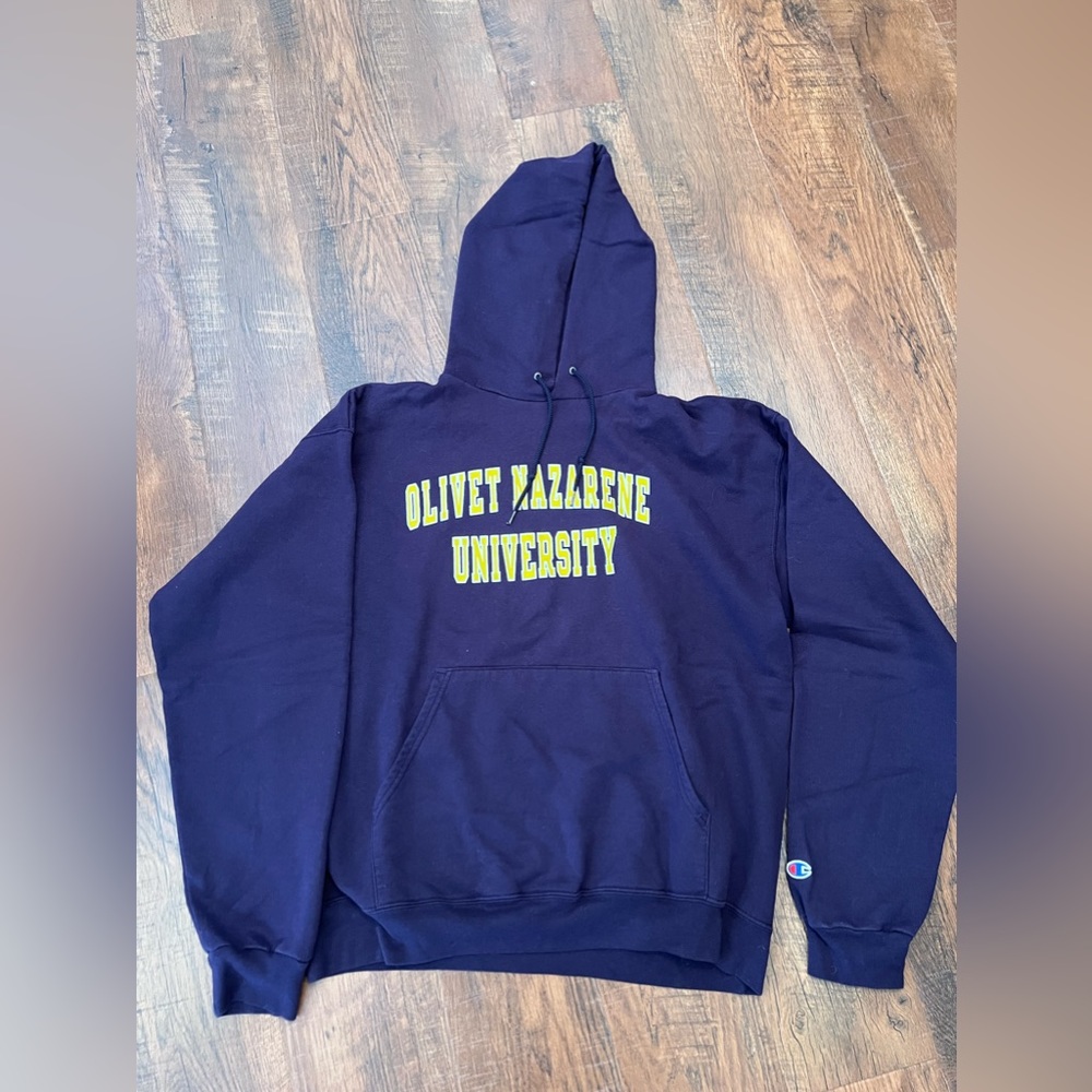 Vintage Champion Olivet Nazarene University Hoodie